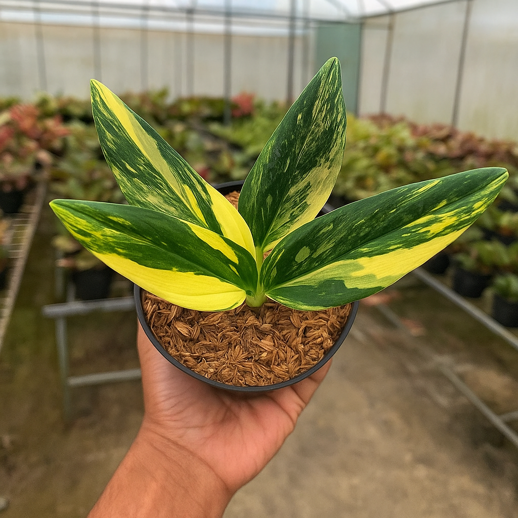 Monstera Standleyana Variegata