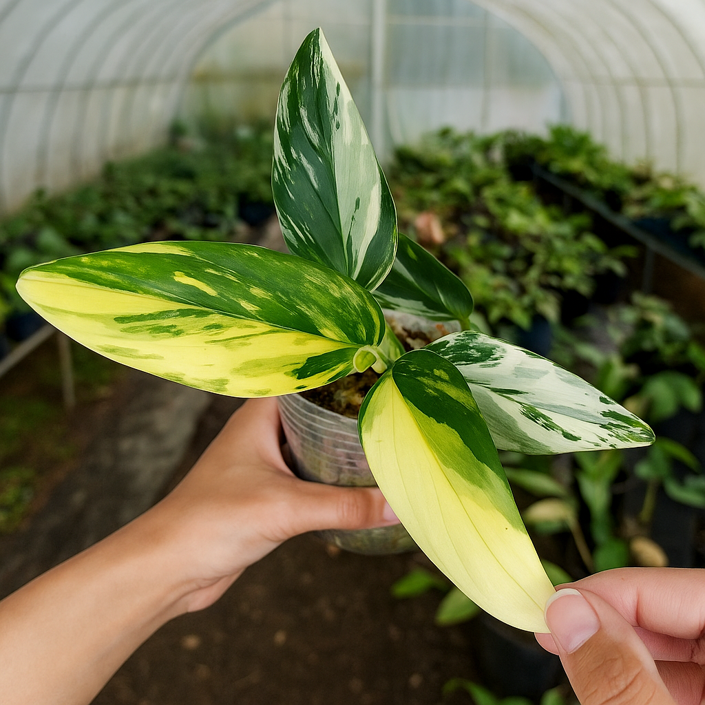 Monstera Standleyana Variegata