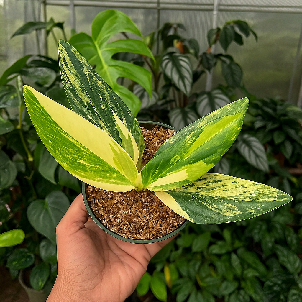 Monstera Standleyana Variegata