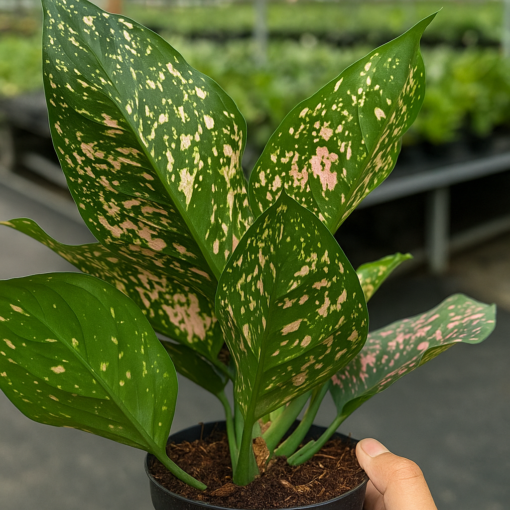 Aglaonema Pink Dalmation