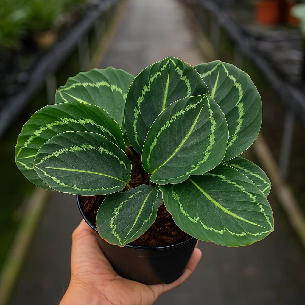 Calathea Roseopicta Green Lipstick – AroidHouse
