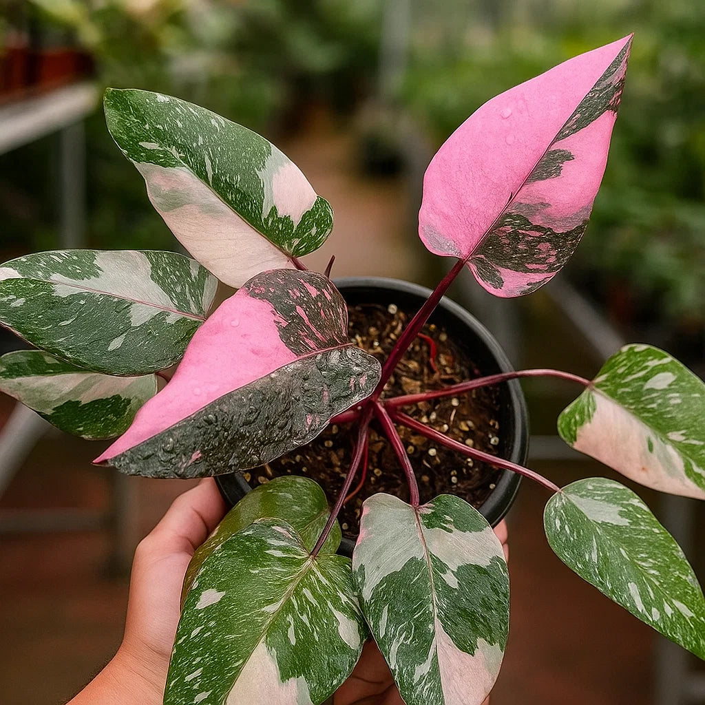 Buy Philodendron Pink Princess Galaxy ~ Rare Houseplant – AroidHouse