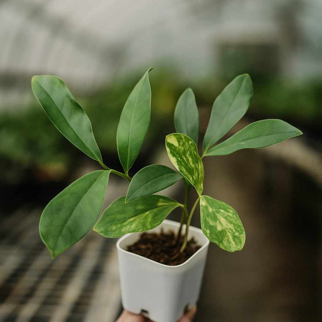 Zamioculcas Zamiifolia Variegata Wild Form - AroidHouse