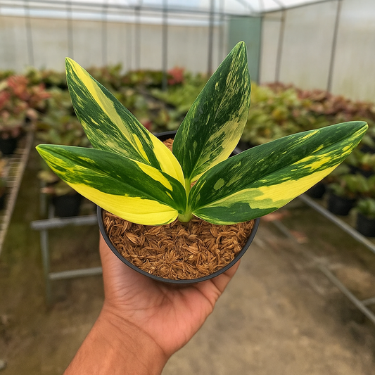 Monstera Standleyana Variegata