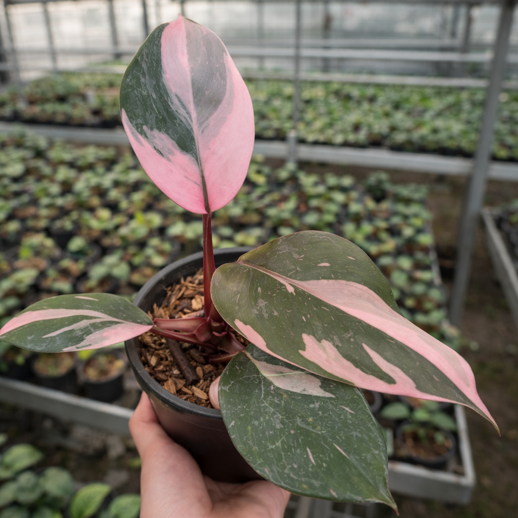 Philodendron White Knight Pink - AroidHouse