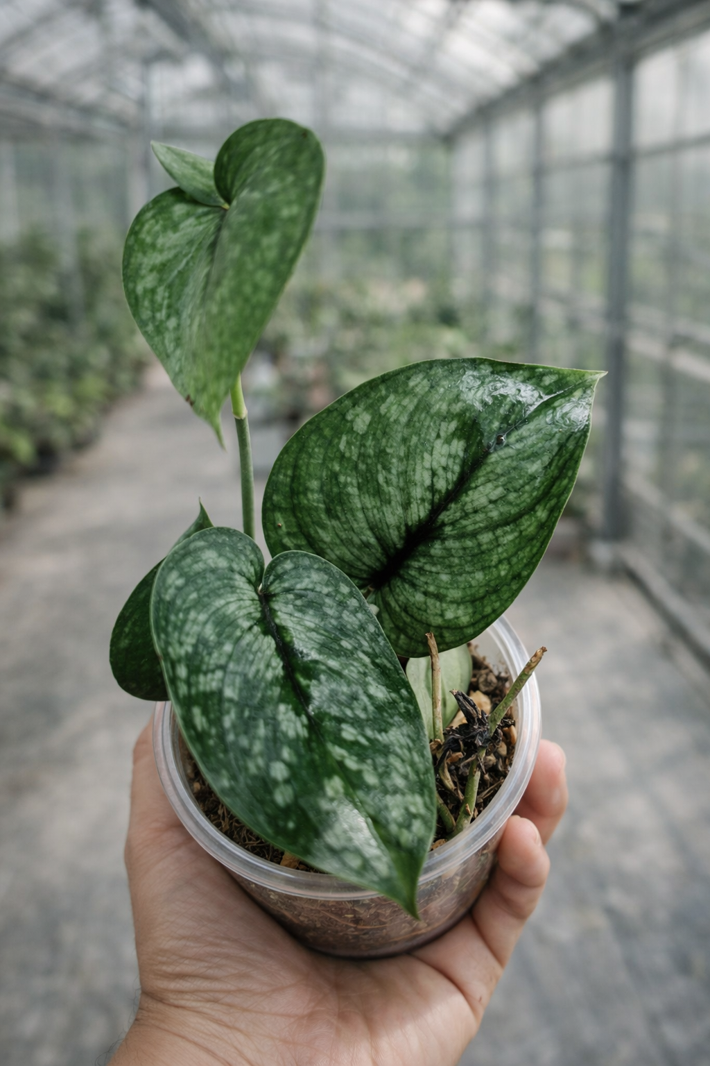 Scindapsus Silver Splash Blue