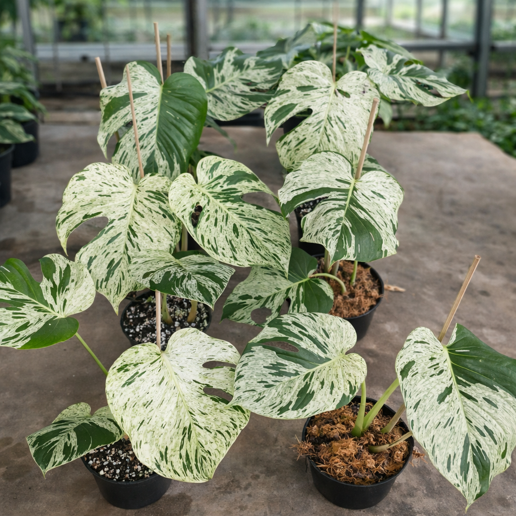 Buy Monstera Aurea Variegata – Variegated Houseplant – AroidHouse