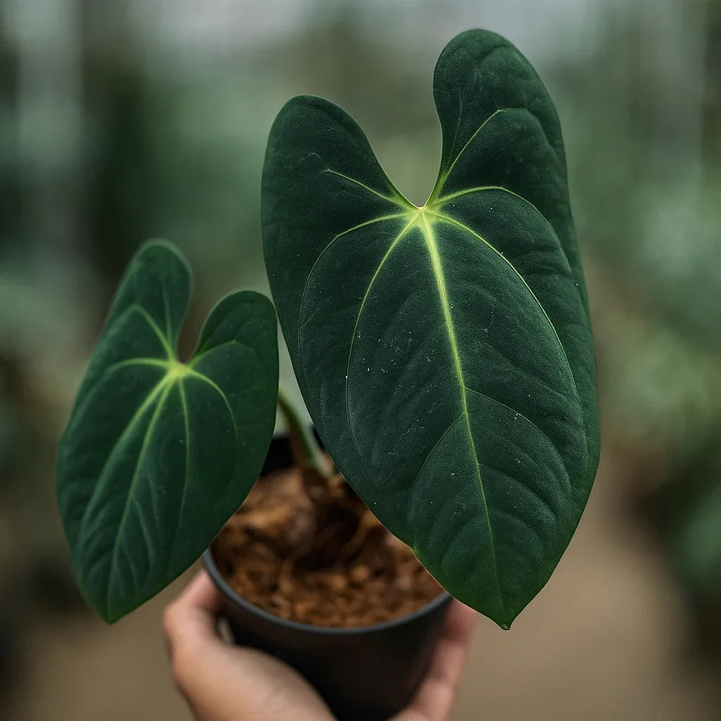 anthurium melano Buy Anthurium Dark Phoenix ~ Rare Houseplant – AroidHouse